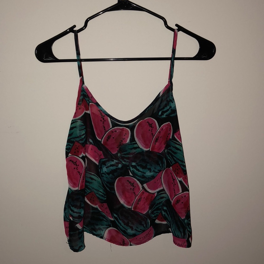 Spaghetti strap blouse